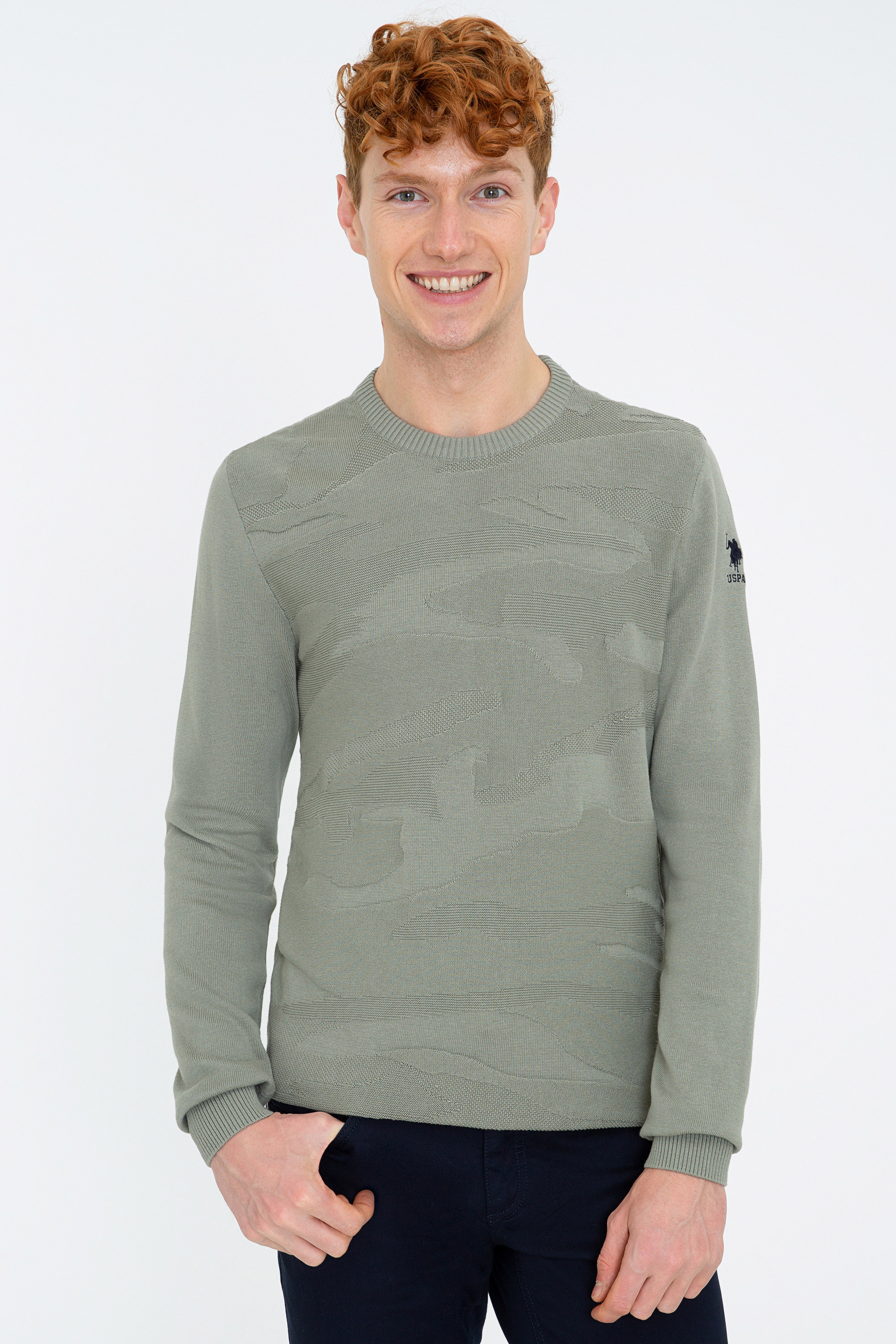 

Джемпер мужской U.S. POLO Assn. G081SZ0TK0MIDI зеленый XS, G081SZ0TK0MIDI