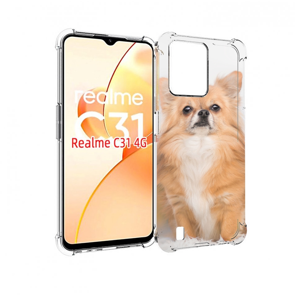 

Чехол MyPads чихуа хуа для OPPO Realme C31, Прозрачный, Tocco