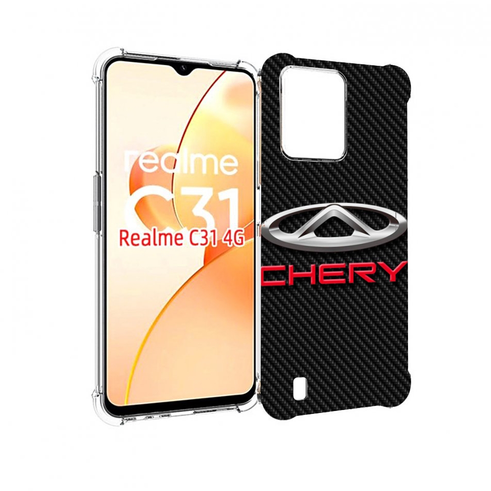 

Чехол MyPads chery 2 для OPPO Realme C31, Прозрачный, Tocco