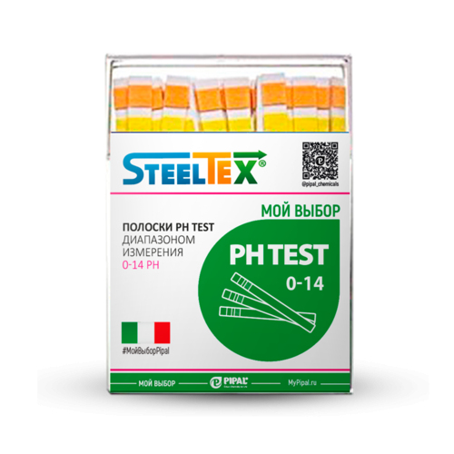 

Индикаторные полоски PH test SteelTEX по 5 шт