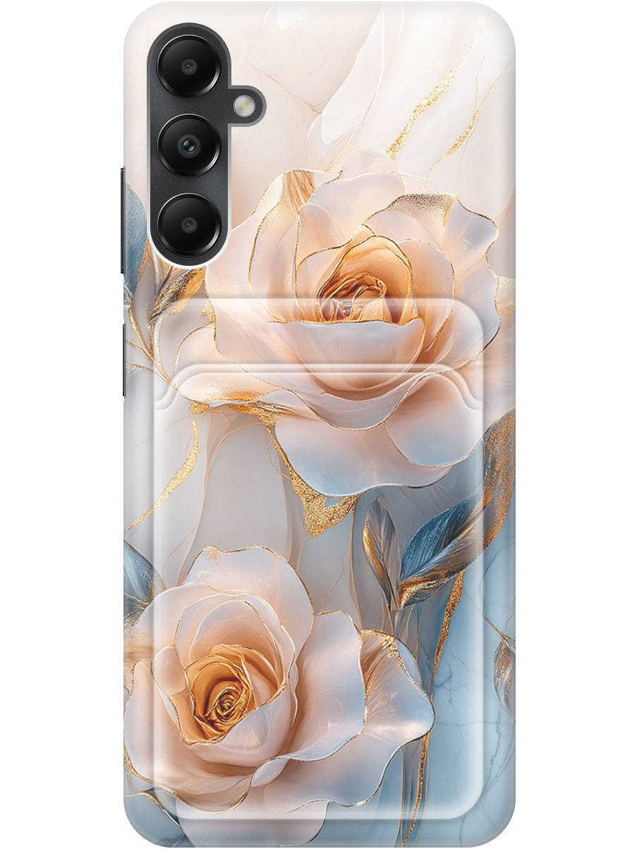 

Силиконовый чехол на Samsung Galaxy A05s с принтом с карманом для карты 835885, Прозрачный;белый;оранжевый, 776583723