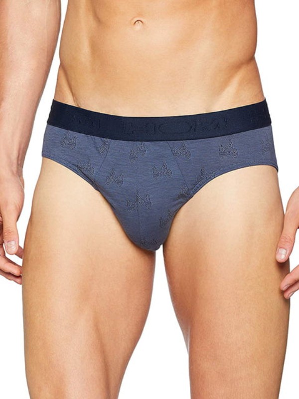 

Трусы мужские Hom 40c1163c00RA синие XL, Синий, 40c1163c00RA