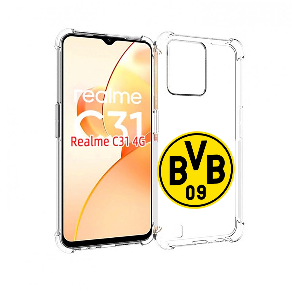 

Чехол MyPads фк-боруссия для OPPO Realme C31, Прозрачный, Tocco