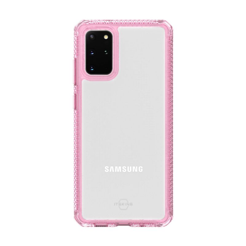 Чехол антибактериальный ITSKINS HYBRID CLEAR для Samsung Galaxy S20+ прозрачный
