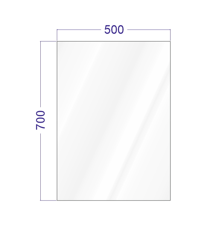 Зеркало для ванной КерамаМане Z266 50x70 см с сенсорной тёплой подсветкой 3000К