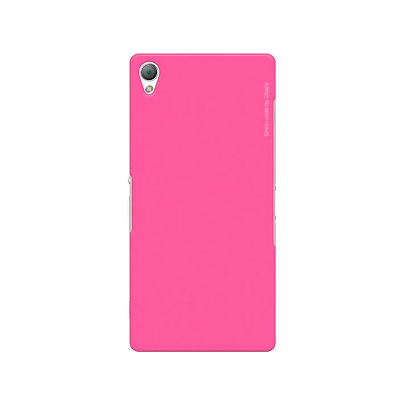 фото Deppa чехол deppa air case для sony xperia z3 розовый 83140