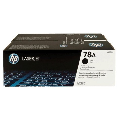 

Картридж для лазерного принтера HP 78A, Black, оригинал CE278AF, Черный