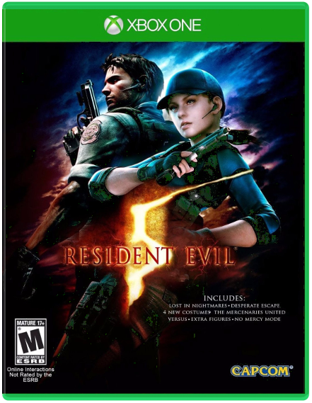

Игра Resident Evil 5 для Xbox One, Resident Evil 5 [Xbox One]