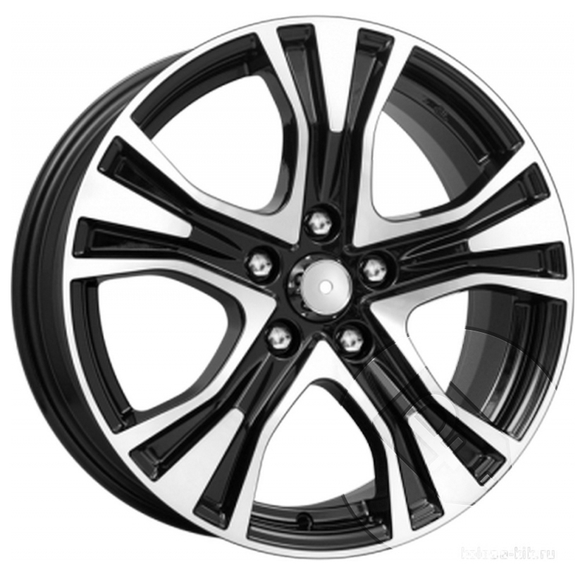 

K&K Кс673(Zv 17_jetta) Алмаз Черный 7*17/5*112 D57,1 Ет54 (Kc673) K&K арт. 68031