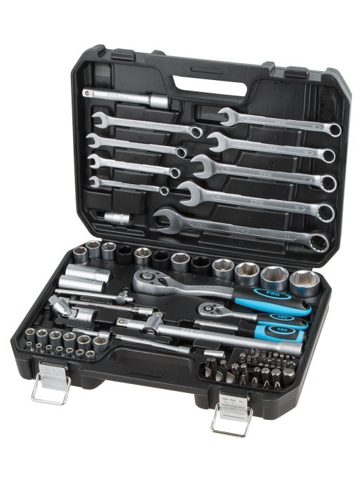 

Набор головок и ключей 82пр. 1/4",1/2" PRO STARTUL LE MANS (PRO-082L)