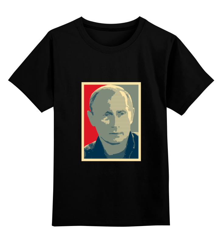 

Детская футболка Printio Путин цв.черный р.164, 0000000788621