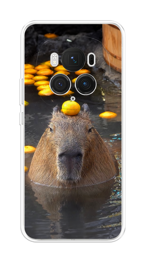 

Чехол на Honor Magic 6 Pro "Капибара отдыхает", Коричневый;оранжевый;серый, 6123750-1