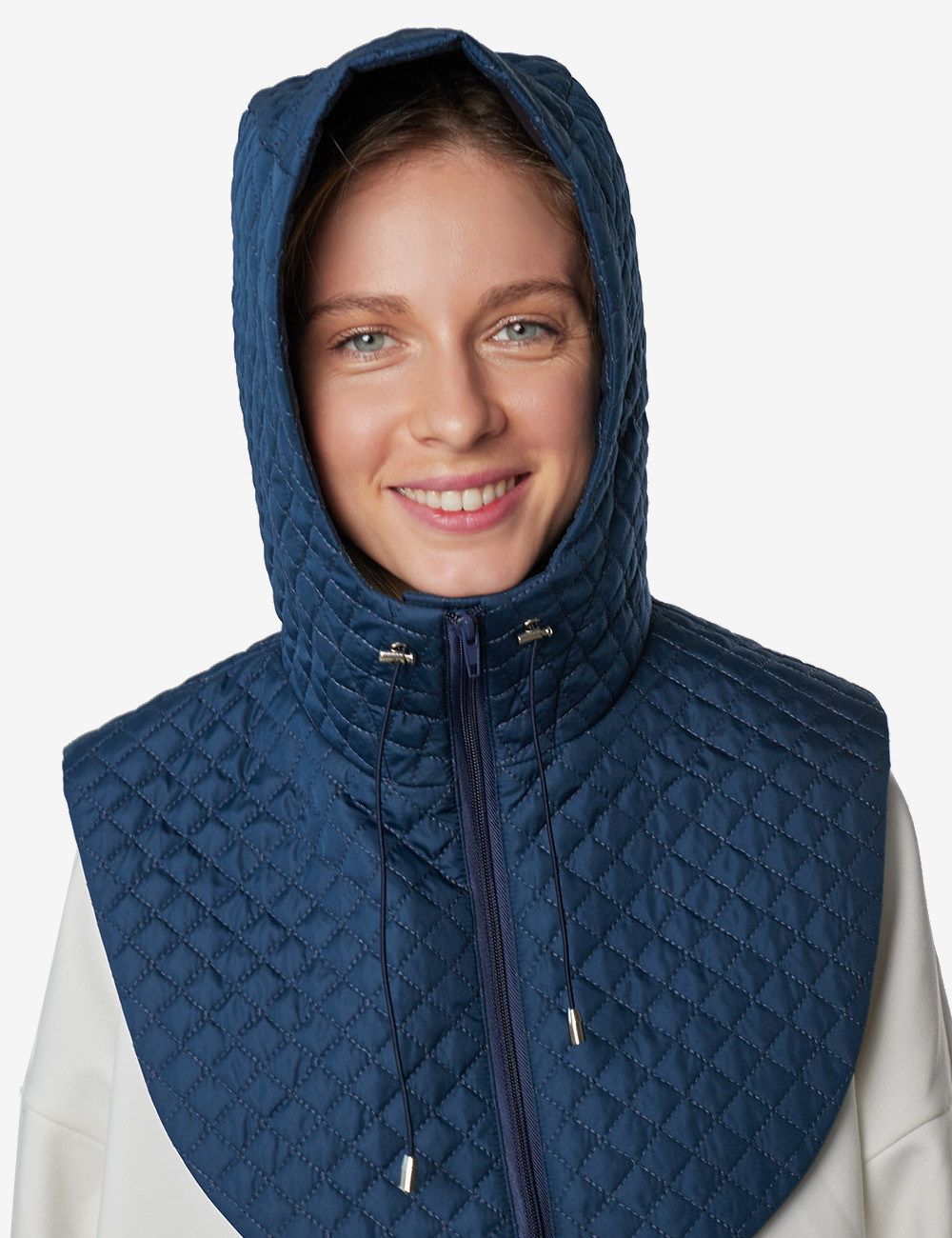 Капор унисекс UNU Clothing 132 синий, one size