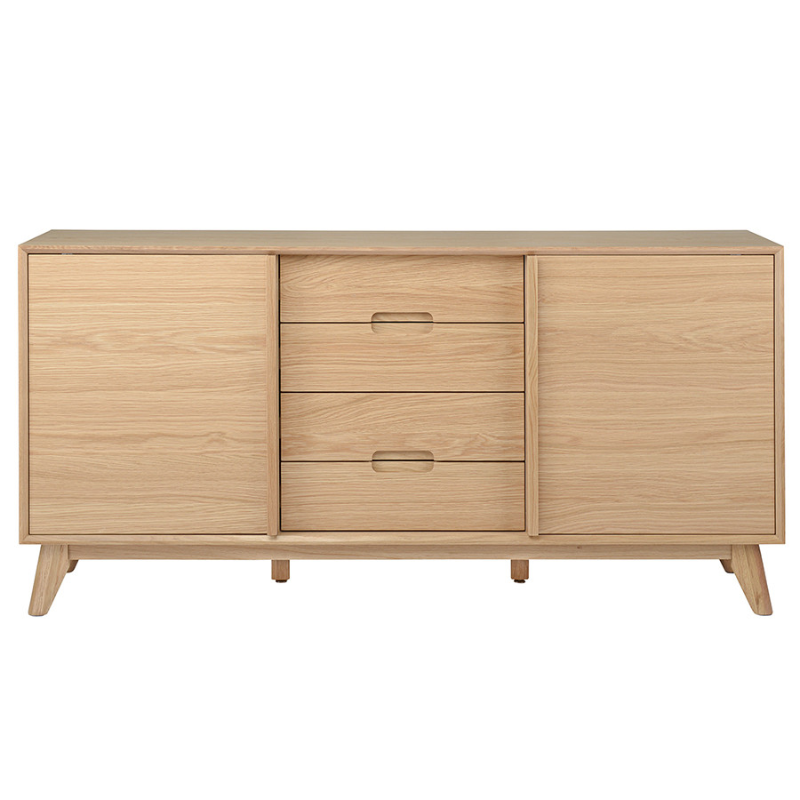 фото Комод unique furniture, rho, 3 секции, 160х45х80,1 см