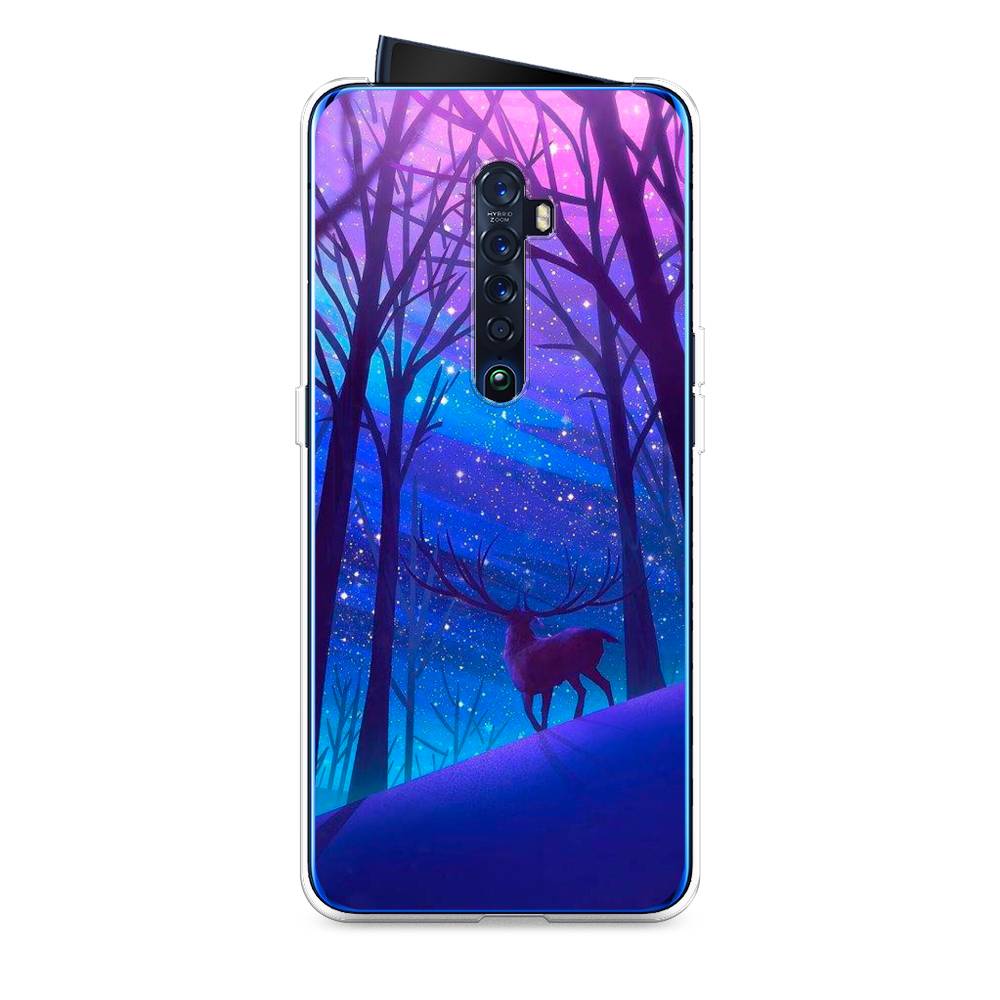

Чехол Awog на Oppo Reno 2 "Северный олень", Разноцветный, 253550-2