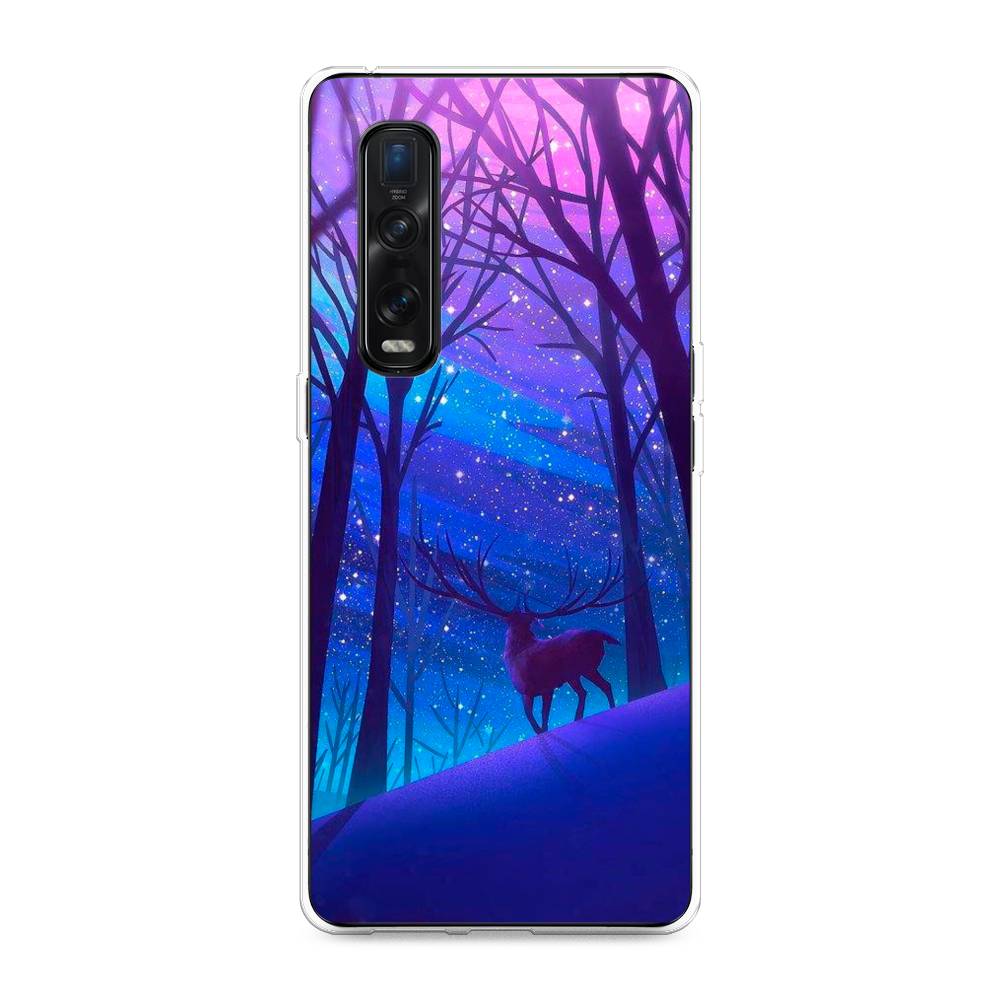 

Чехол Awog на Oppo Find X2 Pro "Северный олень", Разноцветный, 253350-2