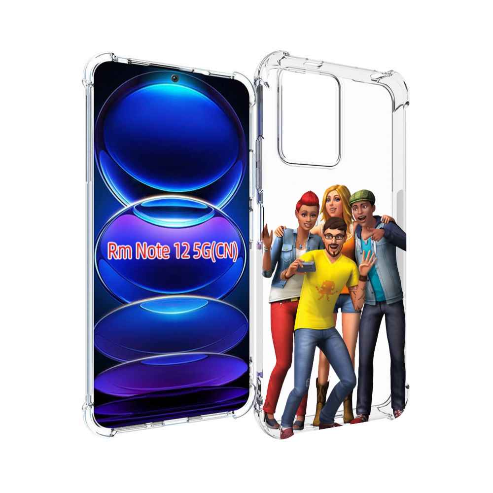 

Чехол Mypads Sims Для Xiaomi Redmi Note 12, Прозрачный, Tocco