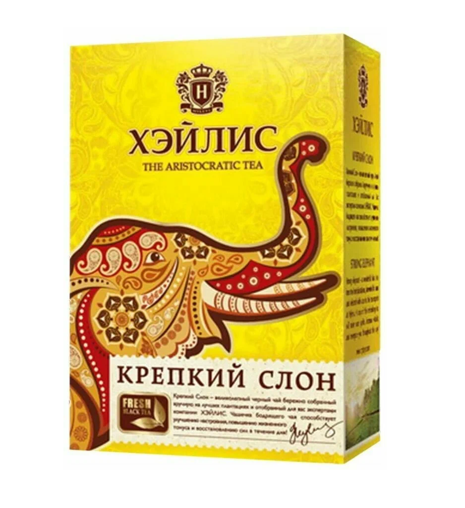 

Чай черный Hyleys, Крепкий Слон, 90 г