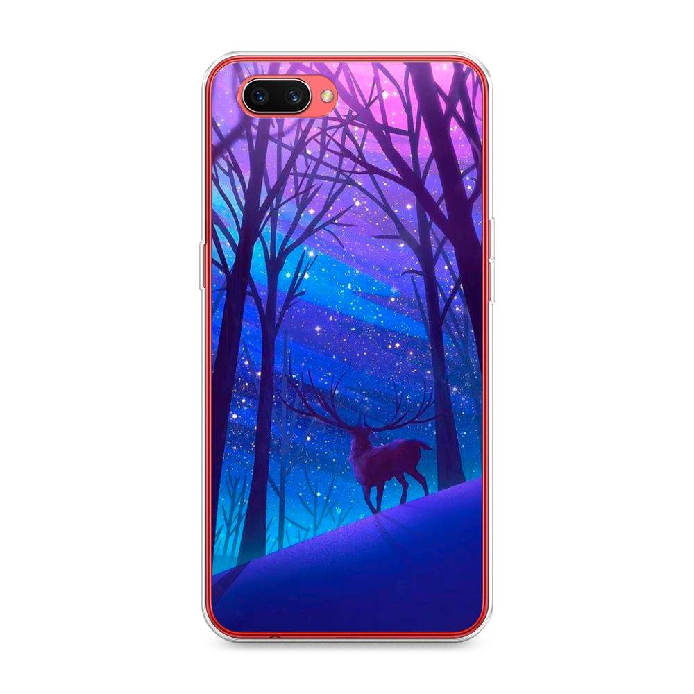 

Чехол Awog на Oppo A3s "Северный олень", Разноцветный, 250650-2