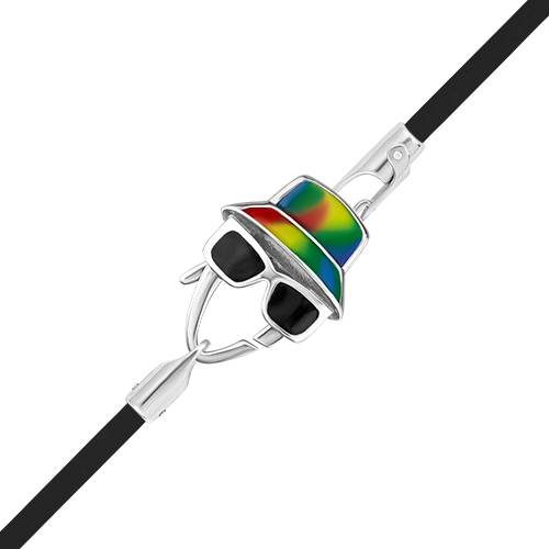 

Браслет из серебра с эмалью р. PLATINA jewelry 05-0769-00-000-0200, 05-0769-00-000-0200