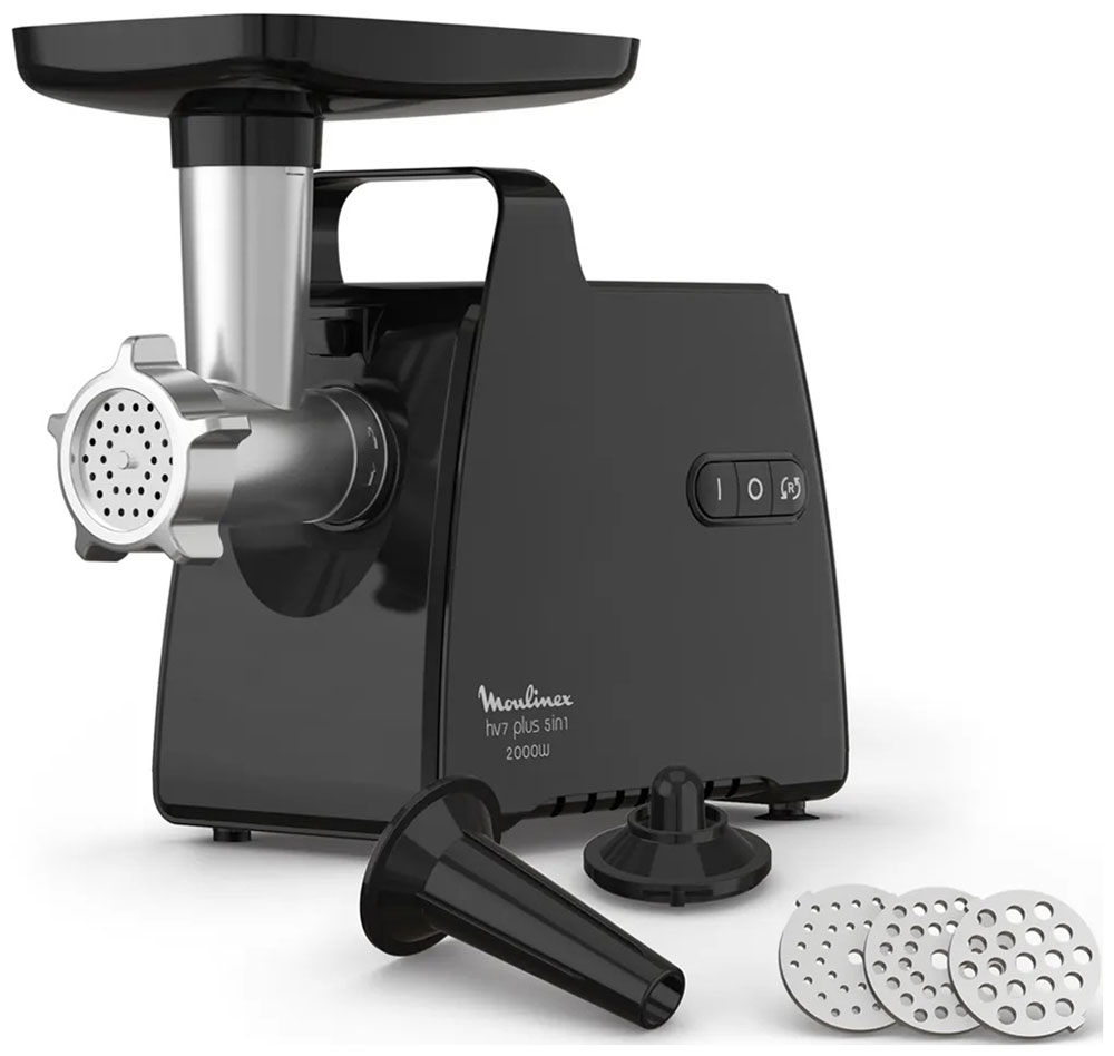 

Электромясорубка Moulinex ME552810 2000 Вт черный, ME552810