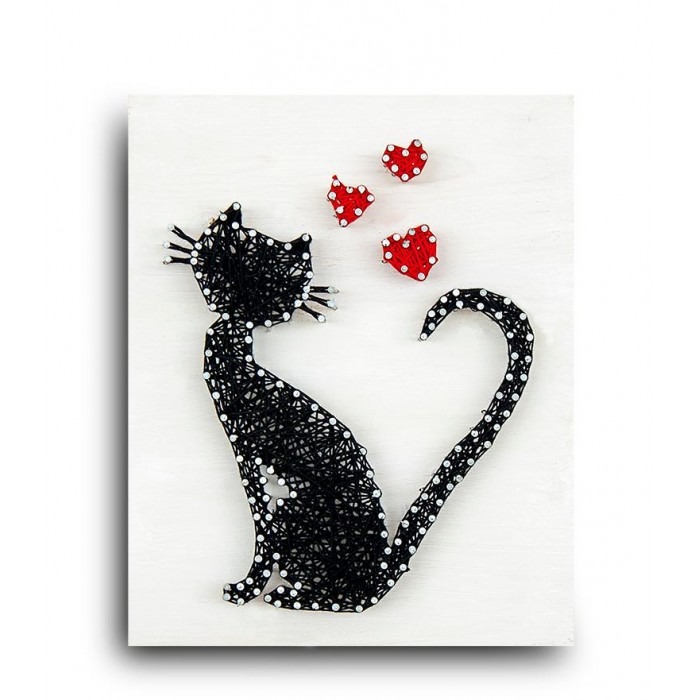 

Стринг арт String Art Lab Кошка