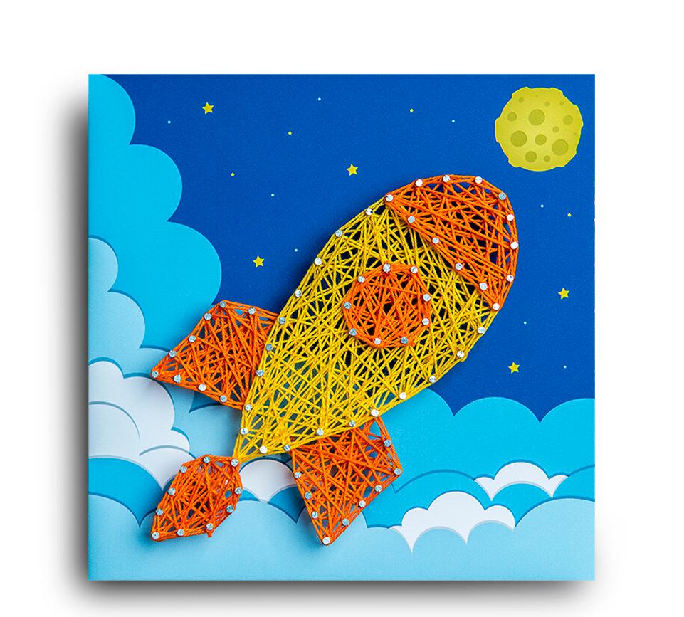 

Стринг арт String Art Lab Ракета