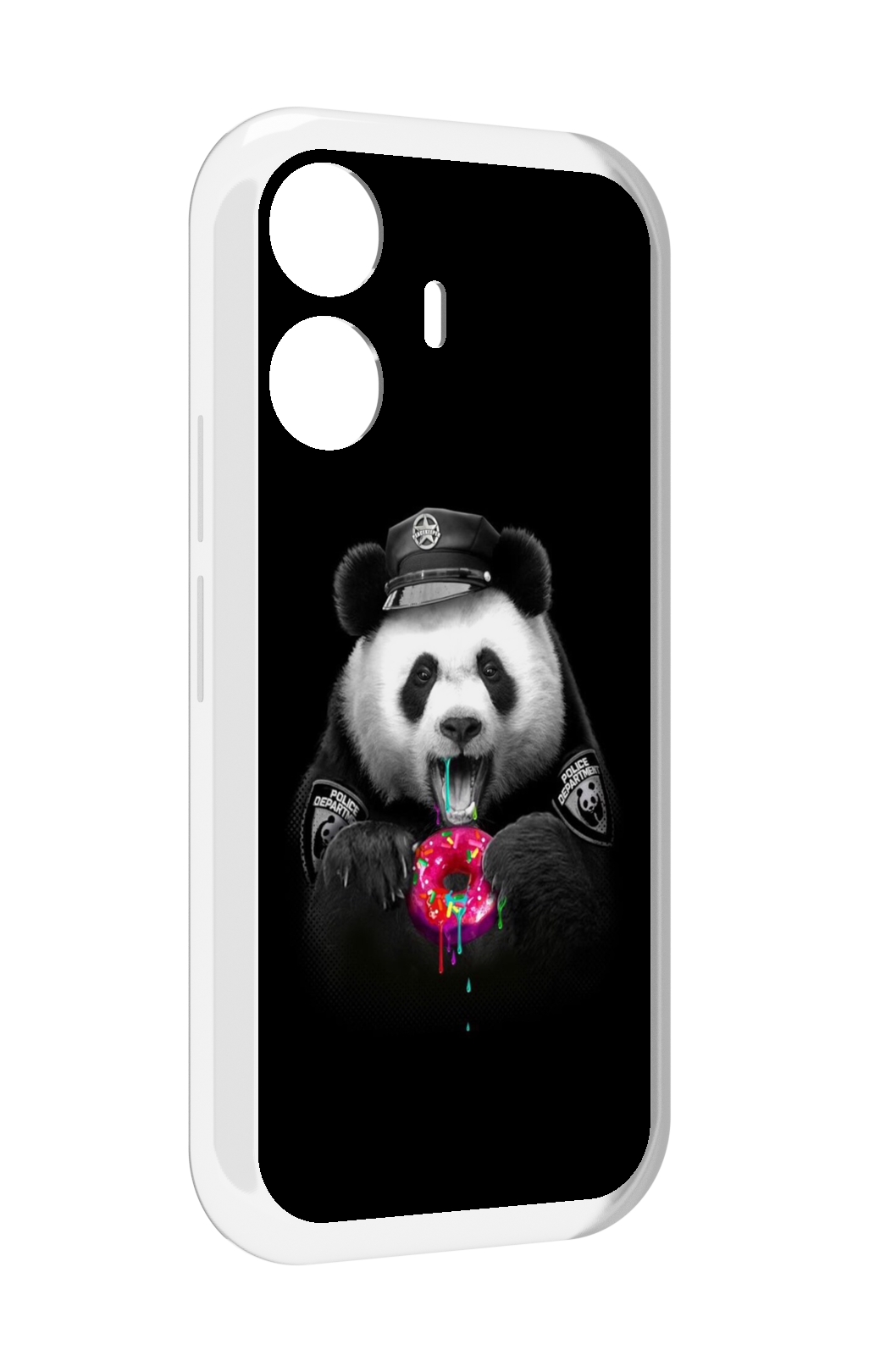 

Чехол MyPads Панда-с-пончиком для Vivo Y77E / Vivo iQOO Z6 Lite, Прозрачный, Tocco