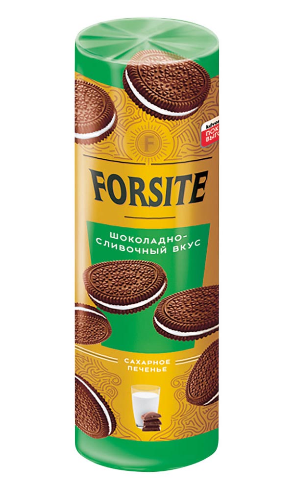 Печен.сах.forsite сэндвич со шок-слив.вк. 208г