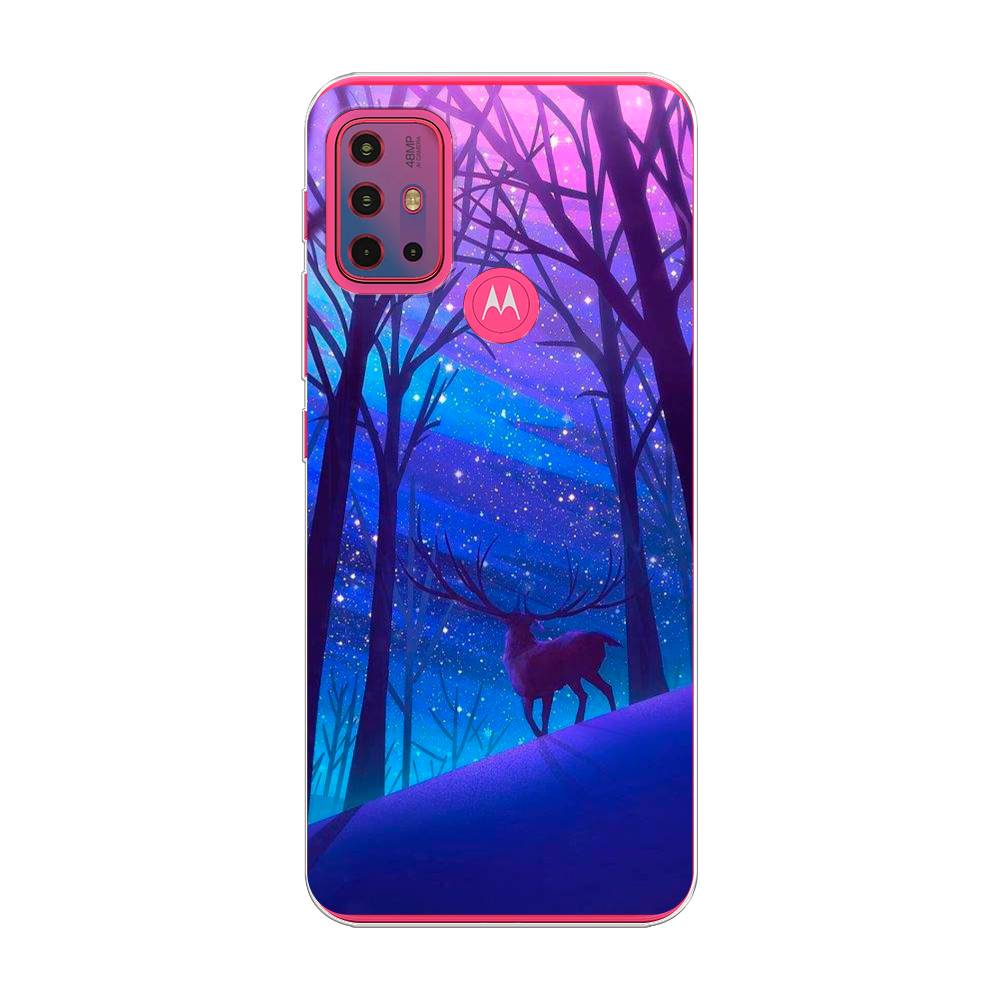 

Чехол Awog на Lenovo K13 Note/Motorola Moto G10/G20/G30 "Северный олень", Разноцветный, 242250-2