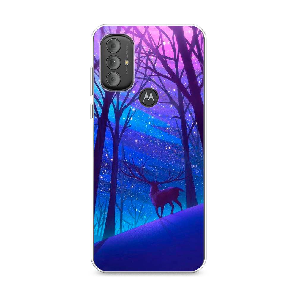 

Чехол Awog на Motorola Moto G Power 2022 "Северный олень", Разноцветный, 242850-2
