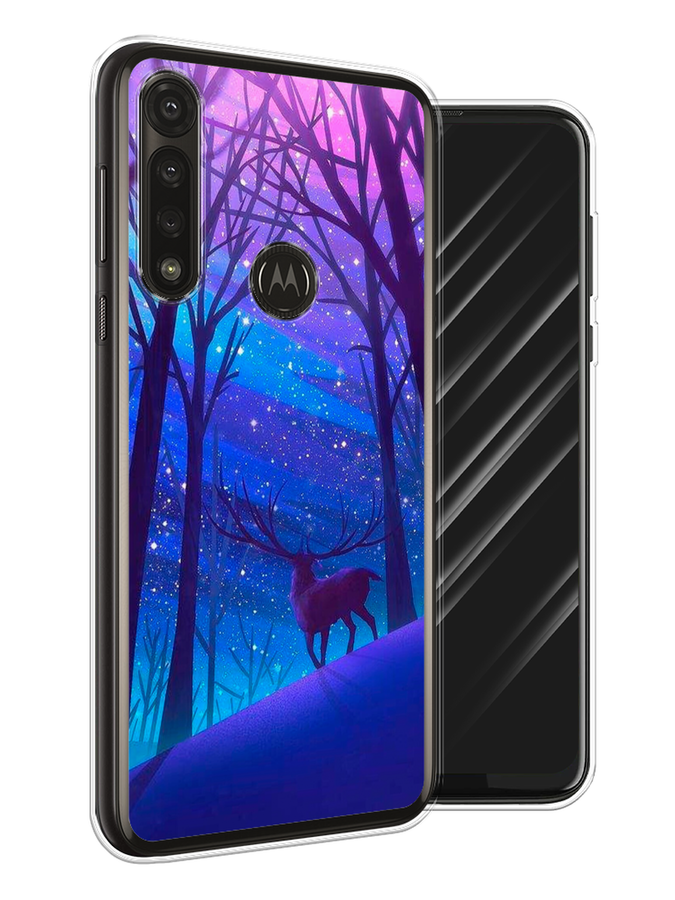 

Чехол Awog на Motorola Moto G Power 2020 "Северный олень", Разноцветный, 242650-2