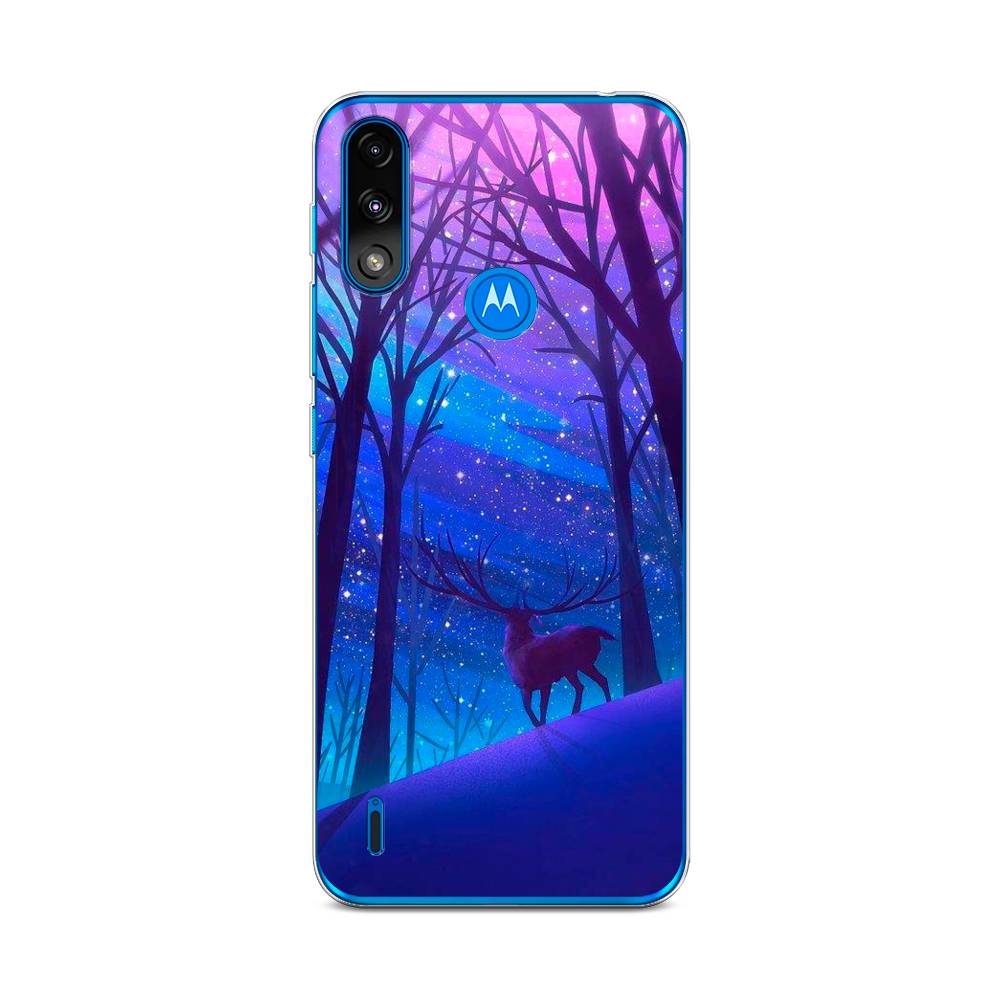 

Чехол Awog на Lenovo K13/Motorola Moto E7 Power "Северный олень", Разноцветный, 242450-2