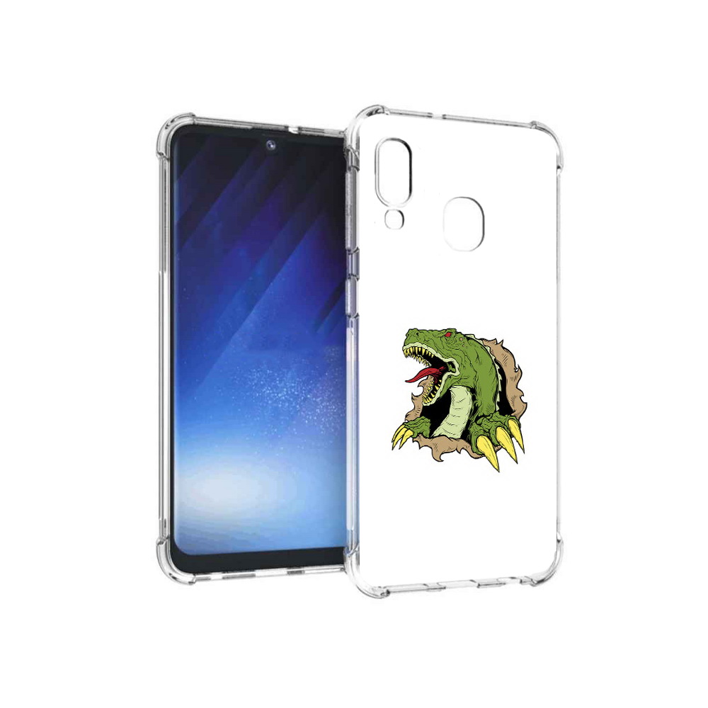 

Чехол MyPads Tocco для Samsung Galaxy A20e годзила (PT133424.505.290), Прозрачный, Tocco