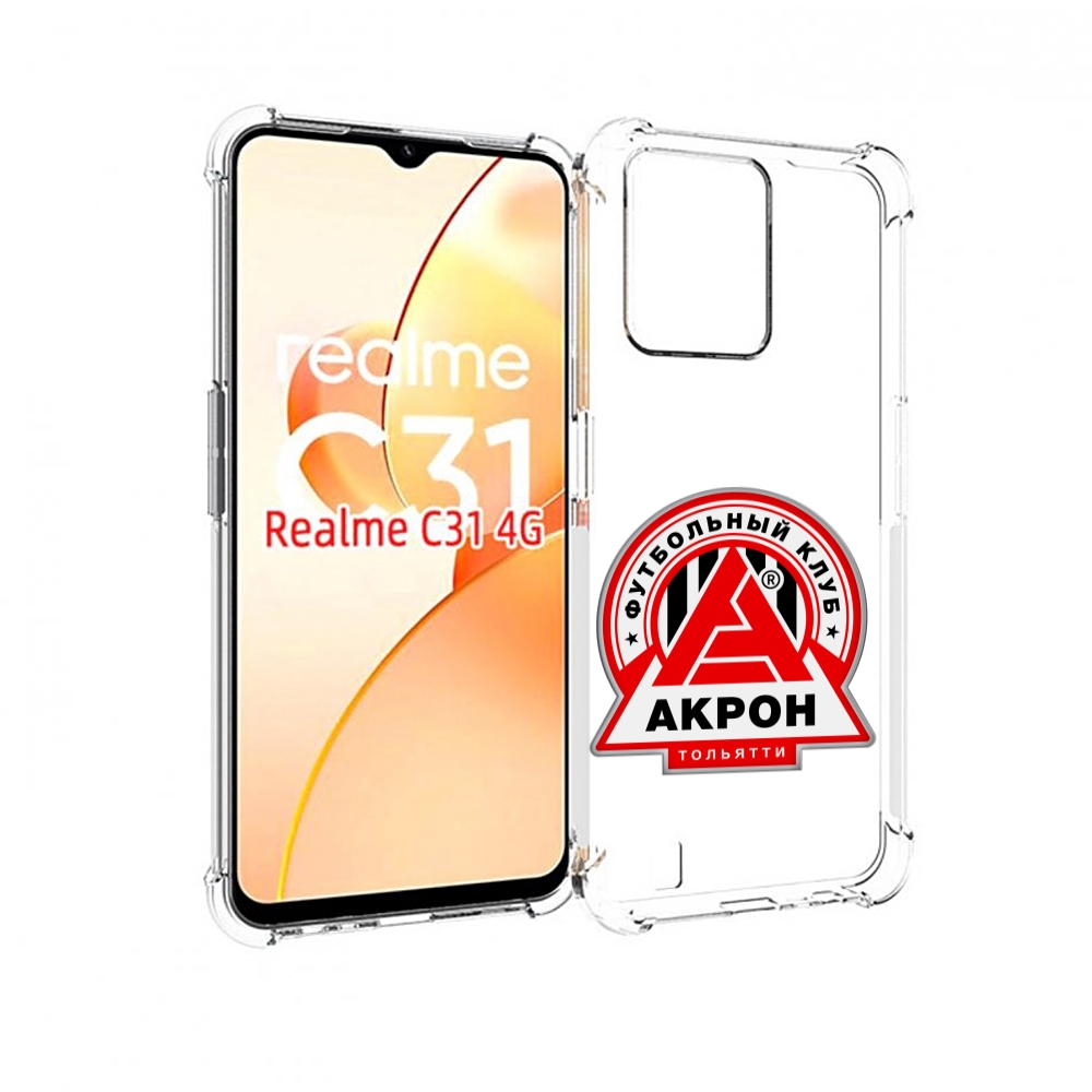 

Чехол MyPads фк-акрон-2 для OPPO Realme C31, Прозрачный, Tocco