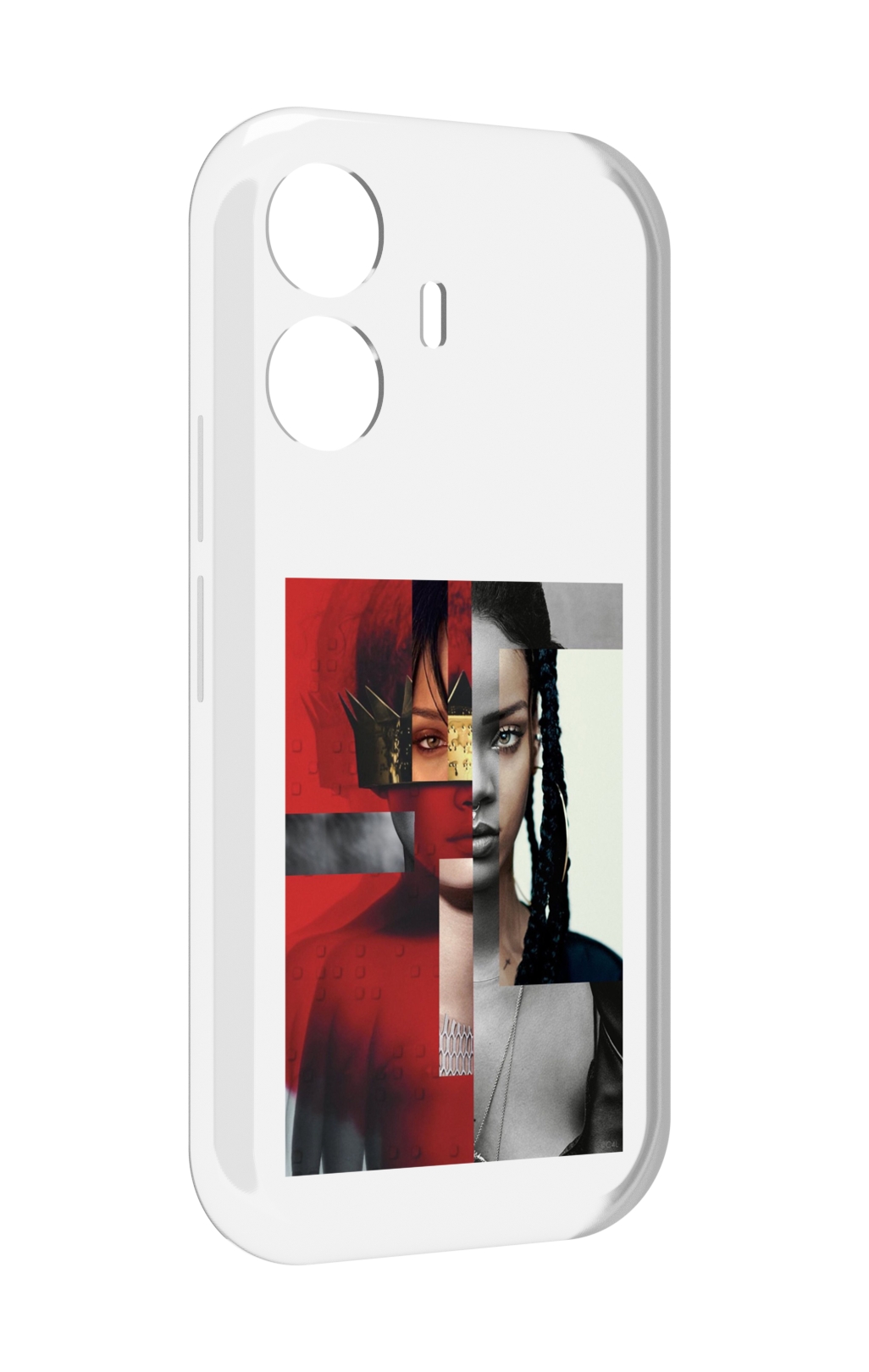 

Чехол MyPads Обложка-Рианна для Vivo Y77E / Vivo iQOO Z6 Lite, Прозрачный, Tocco