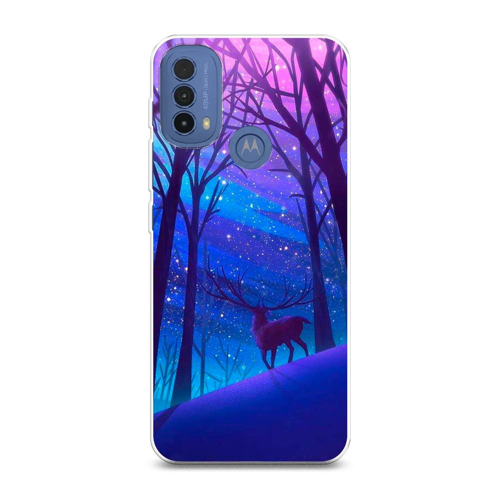 

Чехол Awog на Lenovo K14 Plus/Motorola Moto E20/E30/E40 "Северный олень", Разноцветный, 243550-2