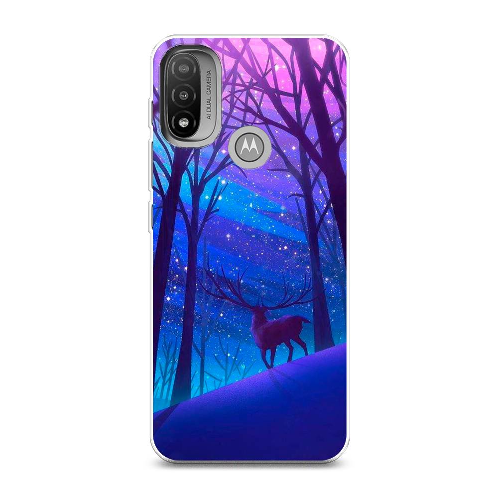 

Чехол Awog на Lenovo K14 Plus/Motorola Moto E20/E30/E40 "Северный олень", Разноцветный, 243450-2