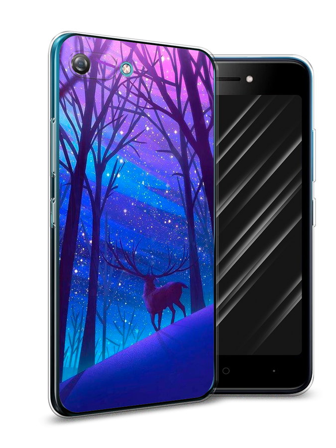 

Чехол Awog на Itel A25/A35 "Северный олень", Разноцветный, 3200250-2