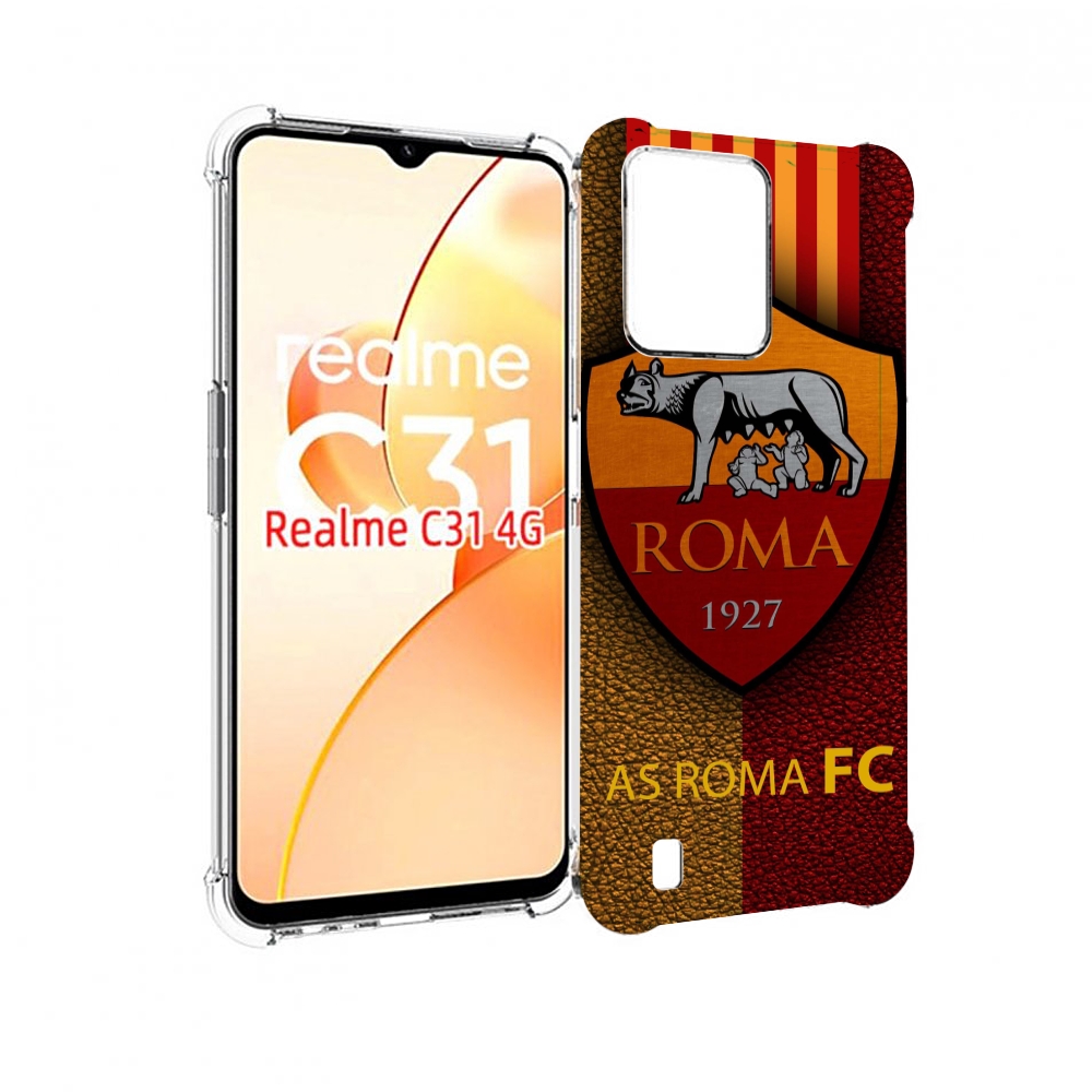 

Чехол MyPads фк рома для OPPO Realme C31, Прозрачный, Tocco