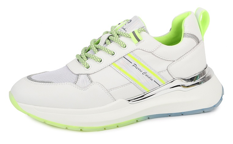 

Кроссовки женские Pierre Cardin 228965 белые 41 RU, Белый, 228965