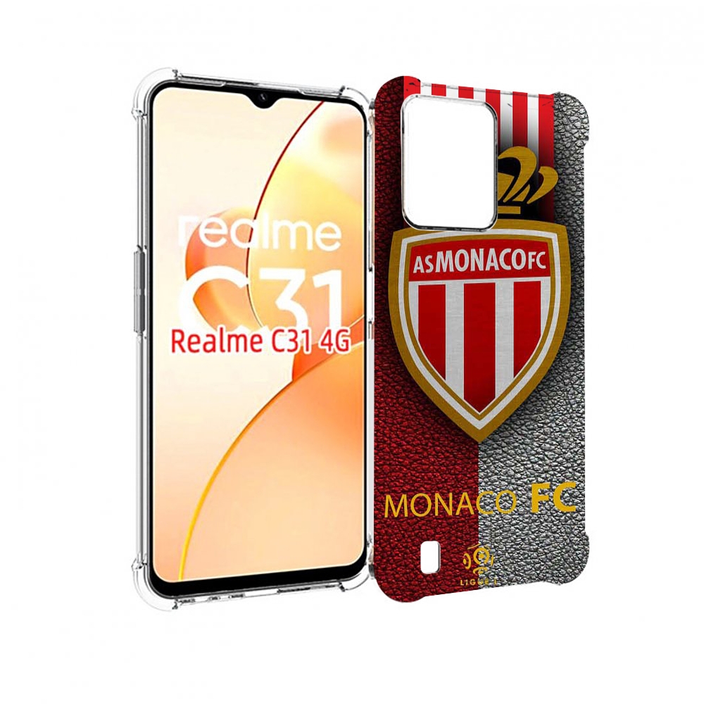 

Чехол MyPads фк монако для OPPO Realme C31, Прозрачный, Tocco