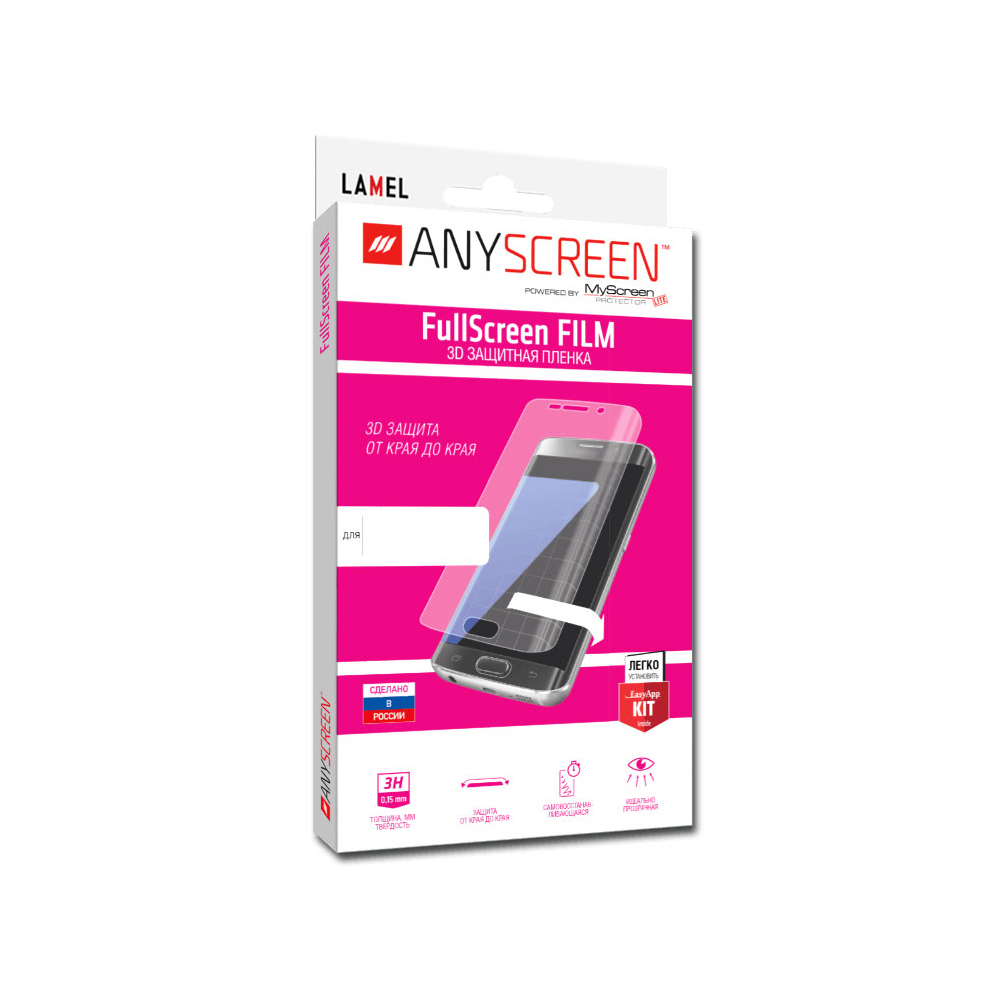 Защитная пленка ANYSCREEN FullScreen FILM 3D для Samsung Galaxy A8+ (2018)