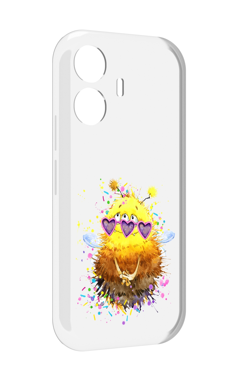 

Чехол MyPads Пушитый шмель для Vivo Y77E / Vivo iQOO Z6 Lite, Прозрачный, Tocco