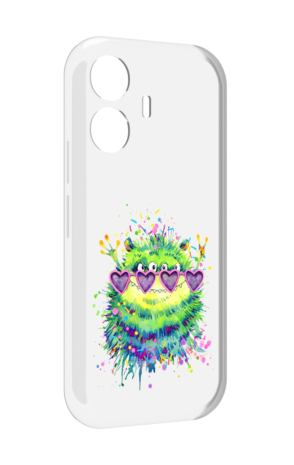 

Чехол MyPads Пушистый персонаж для Vivo Y77E / Vivo iQOO Z6 Lite, Прозрачный, Tocco