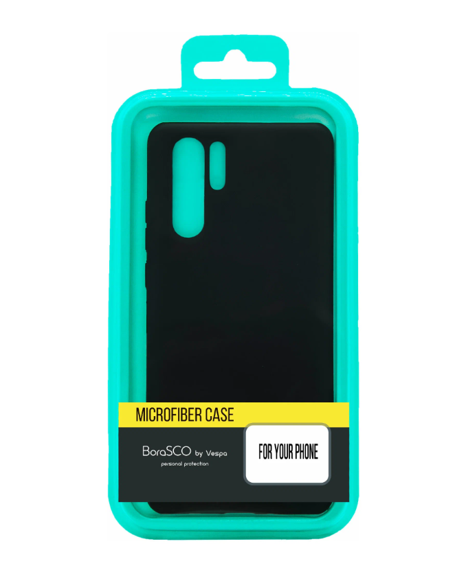 

Силиконовый чехол BoraSCO Soft Touch с микрофиброй для Samsung (A705) Galaxy A70 черный