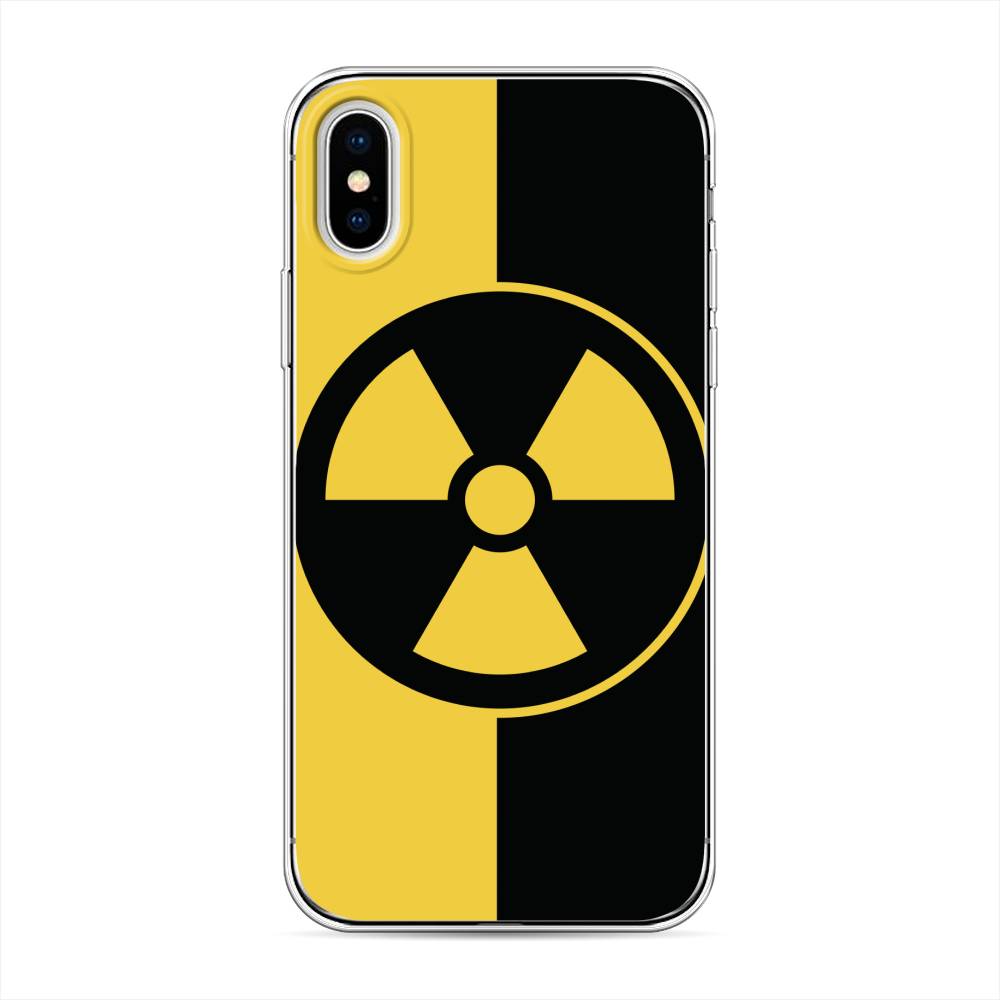 

Чехол Awog на Apple iPhone XS (10S) / Айфон XS (10S) "Эмблема черно-желтая", Разноцветный, 11850-9