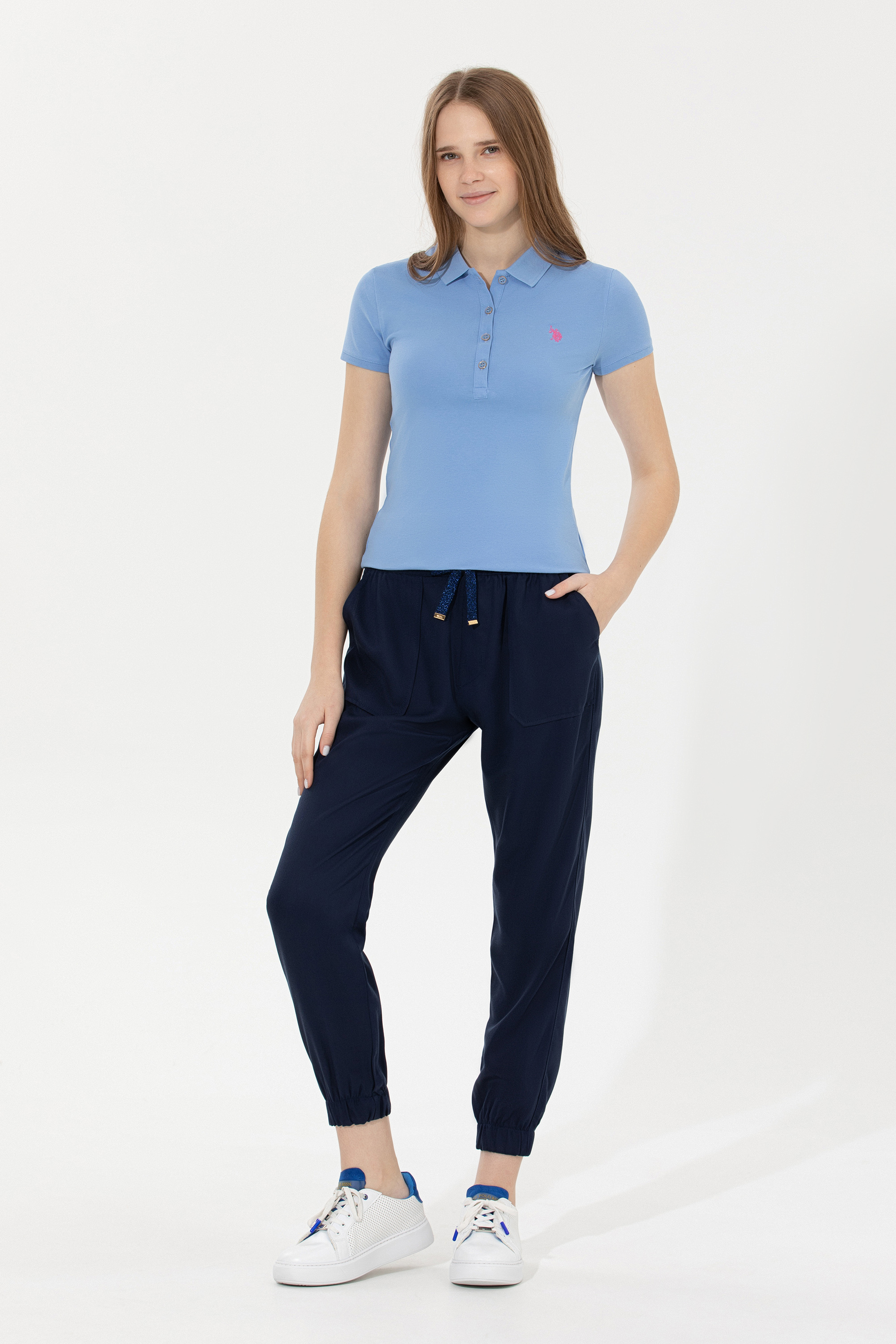 

Брюки женские U.S. POLO Assn. G082SZ0780PETAL синие 34, Синий, G082SZ0780PETAL