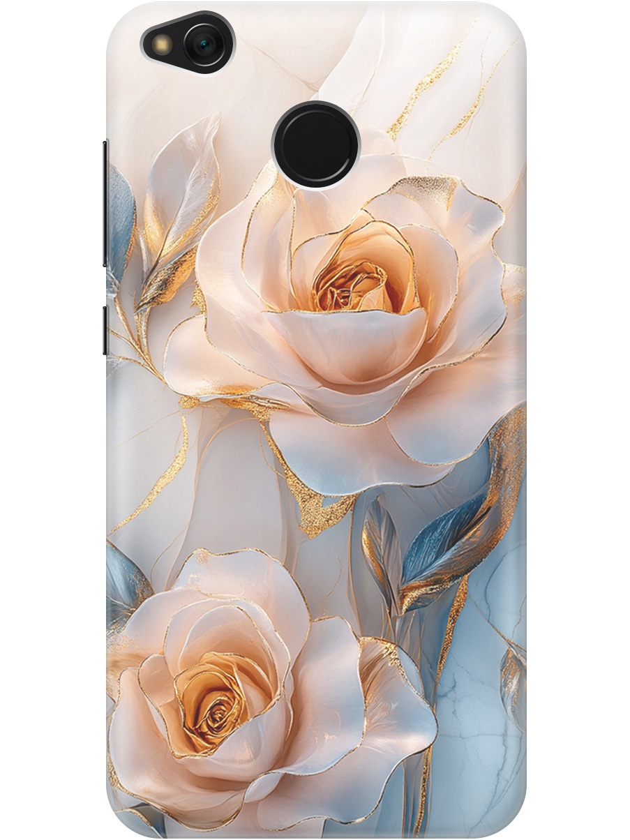 

Силиконовый чехол на Xiaomi Redmi 4X с принтом "Белые розы на мраморе", Прозрачный;белый;оранжевый, 714398823