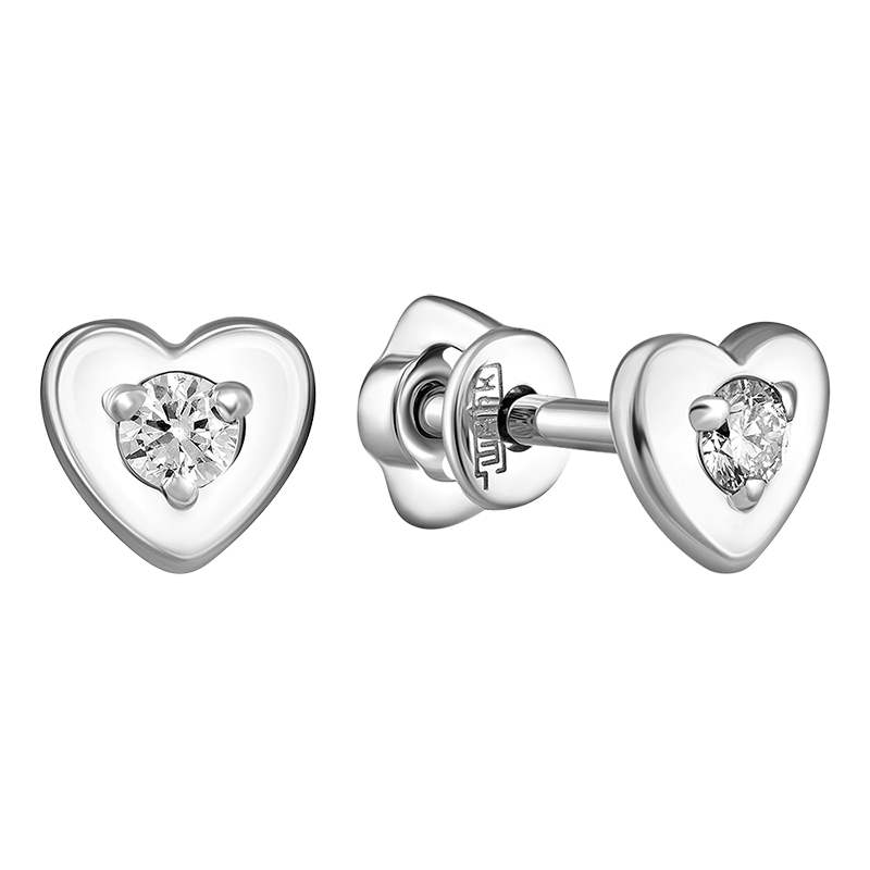 

Серьги из белого золота с бриллиантом выращенным IQ Diamonds 1212-E5W-RD9EFGVSSI-IG, 1212-E5W-RD9EFGVSSI-IG